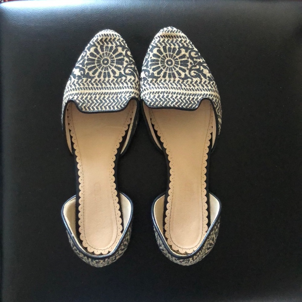 Restricted Woven Glory flats